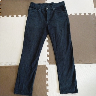 エドウィン(EDWIN)のジーンズズボン　メンズ　サイズ３４インチ　黒　EDWIN(デニム/ジーンズ)