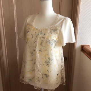 アクシーズファム(axes femme)のaxes femme 夏物　トップス　半袖　M(カットソー(半袖/袖なし))