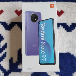 ソフトバンク(Softbank)の✩.*˚Redmi Note9T  purple꙳★*ﾟ(スマートフォン本体)