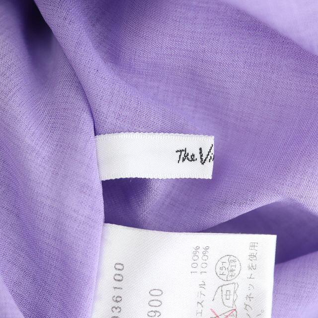 The Virgnia(ザヴァージニア)のザヴァージニア ギャザースカート ロング ミモレ丈 ベルト付き 900 紫 レディースのスカート(ロングスカート)の商品写真