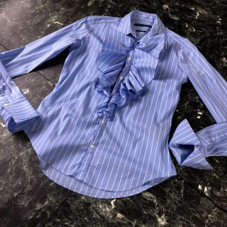 ラルフローレン(Ralph Lauren)の《ラルフローレン》ストライプシャツ(シャツ/ブラウス(長袖/七分))