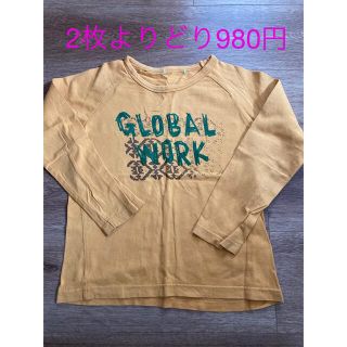 グローバルワーク(GLOBAL WORK)の長袖カットソー(Tシャツ/カットソー)