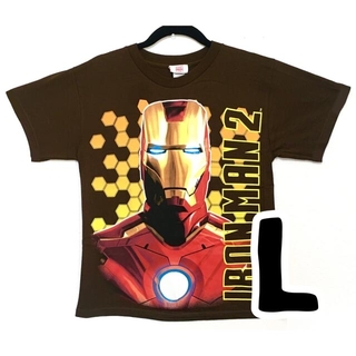 マーベル(MARVEL)の【暗闇で光る】アイアンマン（Iron Man） サイズL(Tシャツ/カットソー(半袖/袖なし))