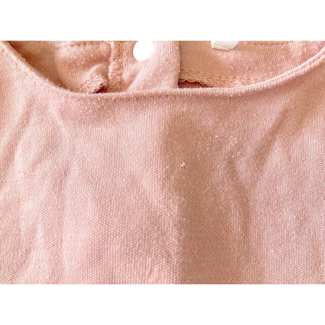 ベビー服　子供服　カットソー　トップス　5分丈　ピンク　女の子　90 春　夏　秋 キッズ/ベビー/マタニティのキッズ服女の子用(90cm~)(Tシャツ/カットソー)の商品写真