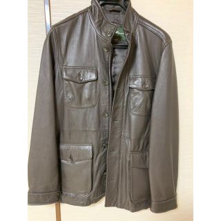 美品 EddieBauer ラムレザー M-65型 レザージャケット XL