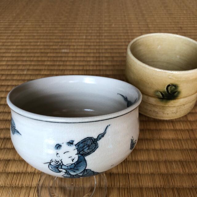 美術品/アンティーク抹茶茶碗　2点　長崎　瀬戸