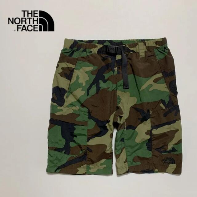 ザノースフェイス　迷彩　カモ　カーゴパンツ　the North face