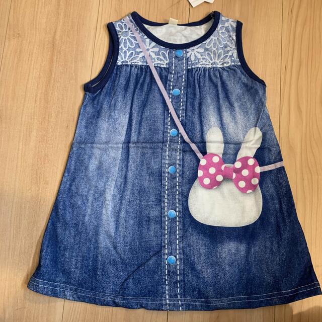 新品☆ワンピース キッズ/ベビー/マタニティのキッズ服女の子用(90cm~)(ワンピース)の商品写真