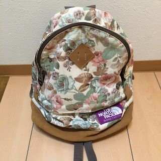 ザノースフェイス(THE NORTH FACE)のザ　ノース　フェイス　ナナミカ　パープルレーベル　花柄　リュック(リュック/バックパック)