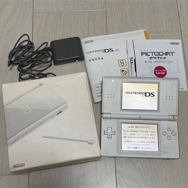 DS lite 本体 任天堂 nintendo ニンテンドー ホワイト ライト