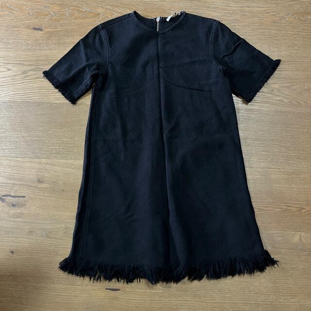 Alexander Wang(アレキサンダーワン)のT by ALEXANDER WANG ワンピース　フリンジ  レディースのワンピース(ひざ丈ワンピース)の商品写真