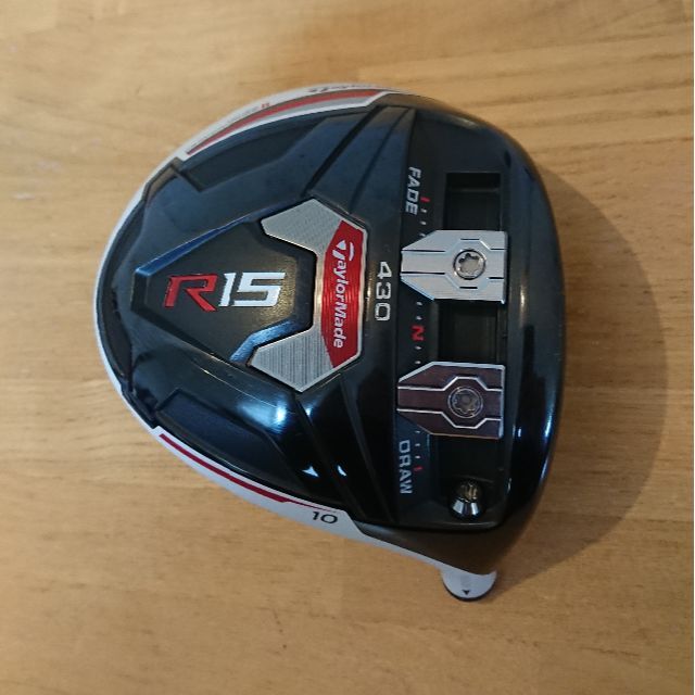 【値下げ】美品 TaylorMade R15 430 ロフト10° ヘッドのみ