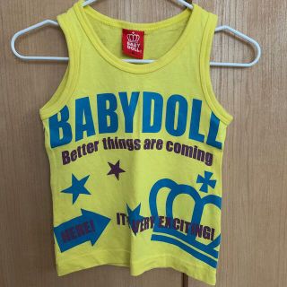 ベビードール(BABYDOLL)のBABYDOLL ベビータンクトップ　80cm ベビードール(タンクトップ/キャミソール)