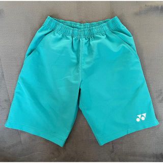 ヨネックス(YONEX)の【サイズSS】ヨネックス ハーフパンツ エメラルドグリーン ジュニア(ウェア)