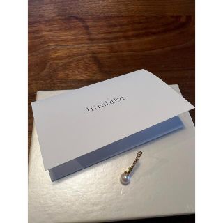 hirotaka ダイヤモンド&パールピアス(ピアス)