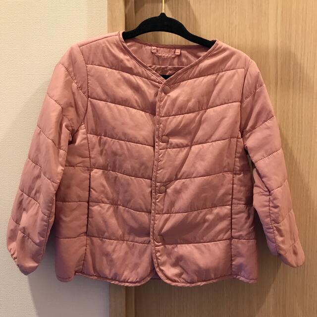 UNIQLO(ユニクロ)のユニクロ　アウター　90  さくら色 キッズ/ベビー/マタニティのキッズ服女の子用(90cm~)(ジャケット/上着)の商品写真