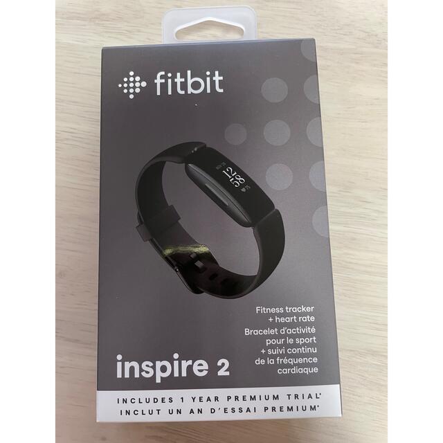 新品未使用　Fitbit Inspire2 保証書付