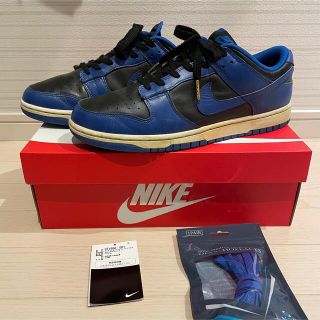 ナイキ(NIKE)のNIKE DUNK LOW RETRO HYPER COBALT ヴィンテージ(スニーカー)