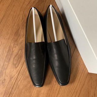 正規品! THE THE ROW ROW 37ザロウ ミニマルローファー ボッテガ- 37