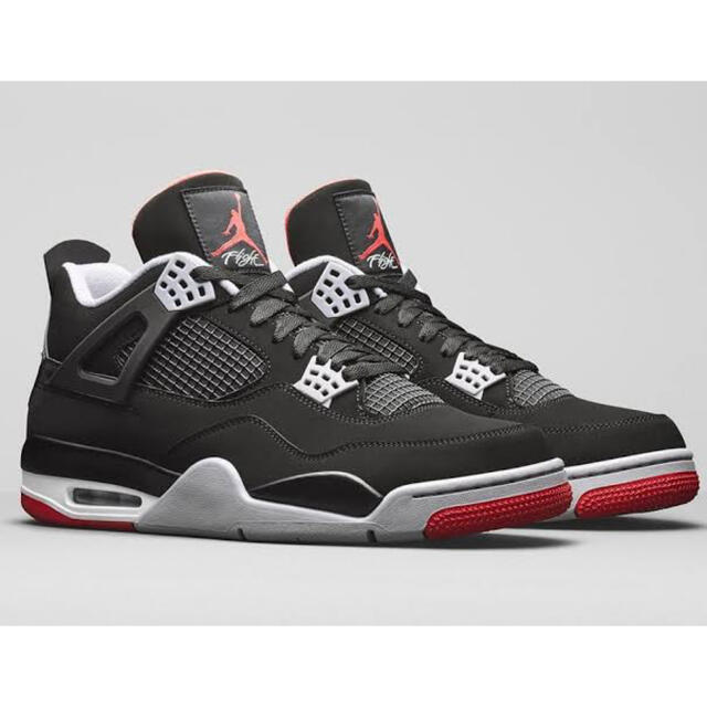 極美品　格安　jordan 4 bred ジョーダン4  ブレッド