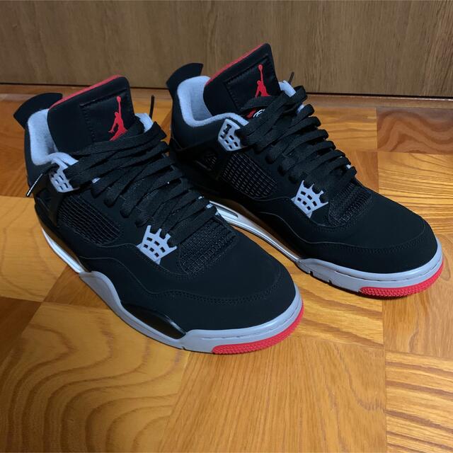 極美品　格安　jordan 4 bred ジョーダン4  ブレッド 1