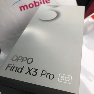 オッポ(OPPO)の大人気! OPPO find x3 pro simfree ブラック(スマートフォン本体)