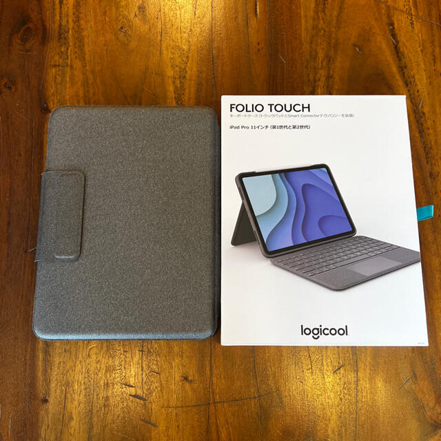 iPad(アイパッド)のlogicool FOLIO TOUCH スマホ/家電/カメラのスマホアクセサリー(iPadケース)の商品写真