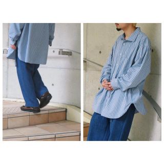 コモリ(COMOLI)のMarvine Pontiak Italian Collar Shirt(シャツ)