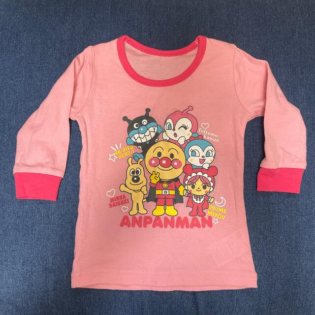 アンパンマン　長袖 キッズ/ベビー/マタニティのキッズ服女の子用(90cm~)(パジャマ)の商品写真