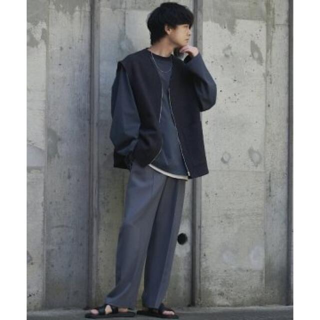 LIDNM MINIMAL STRAIGHT SLACKS Sサイズ メンズのパンツ(スラックス)の商品写真