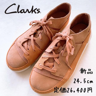 クラークス(Clarks)の新品 クラークス Clarks 24.5 トライジェニックエヴォ スニーカー 靴(スニーカー)