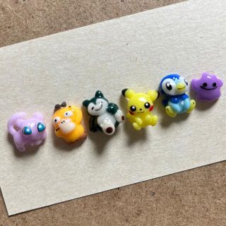 ポケモン(ポケモン)の3dネイルパーツ　　【いろいろ　ポケモン　ゆるかわネイル　pokemon】(デコパーツ)