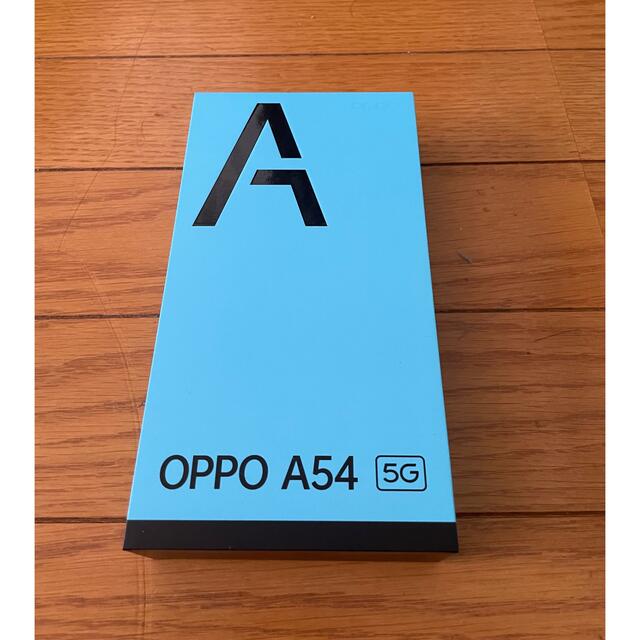 新品未使用品　OPPO A54 5G OPG02