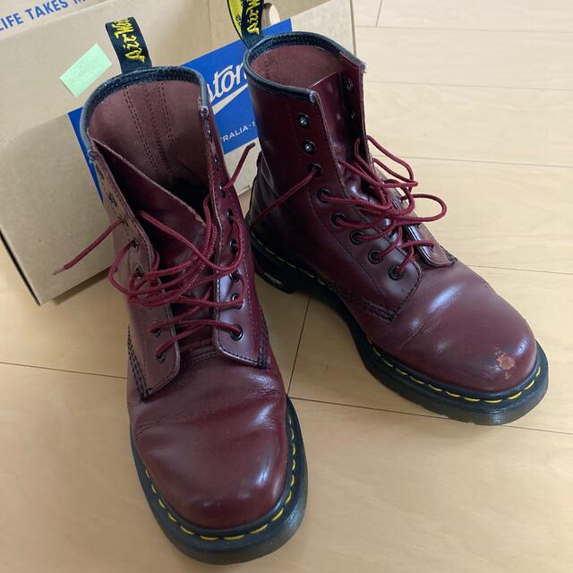 Dr.Martens(ドクターマーチン)のDr.Martens 24.5cm 1460 8ホールブーツCHERRY RED レディースの靴/シューズ(ブーツ)の商品写真