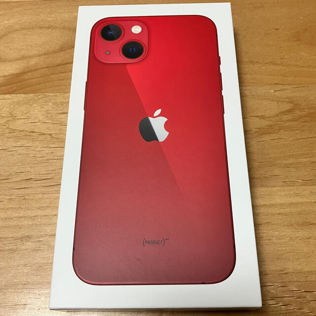 新品未開封　iPhone13 SIMフリー128GB product red