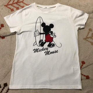 ディズニー(Disney)のディズニー　サーフミッキー　Ｌ(Tシャツ(半袖/袖なし))