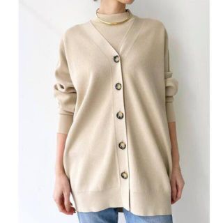 アパルトモンドゥーズィエムクラス(L'Appartement DEUXIEME CLASSE)のL'Appartement Knit Cardigan ニットカーディガン(カーディガン)