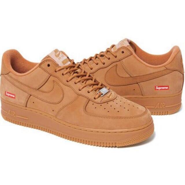 Supreme Nike Air Force 1 Low Wheat