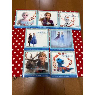 アナトユキノジョオウ(アナと雪の女王)の【非売品】アナ雪ステッカー第一弾・第二弾セット(ノベルティグッズ)