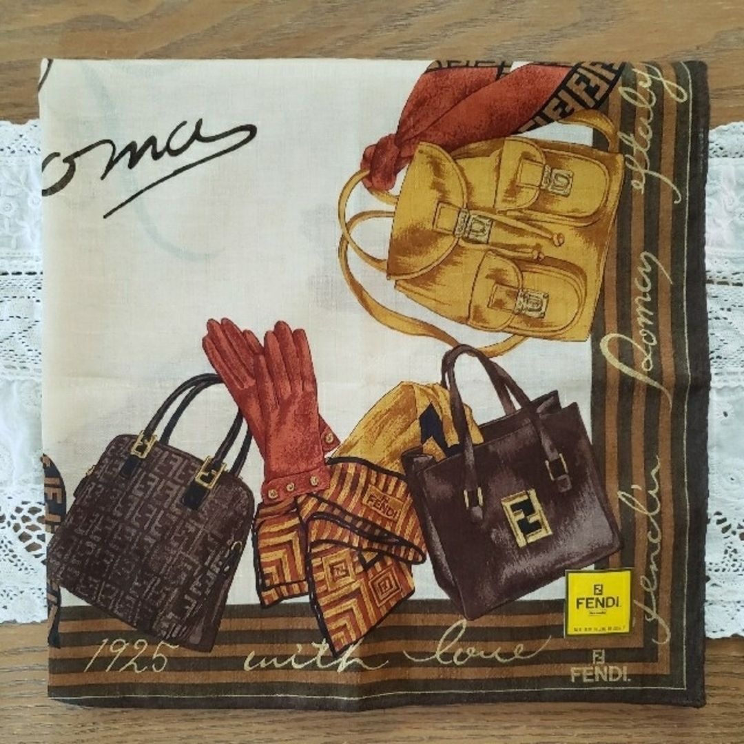 FENDI - FENDI フェンディ ハンカチ 新品の通販 by ぽん's shop FENDI - FENDI フェンディ ハンカチ 新品の通販 by ぽん's shop