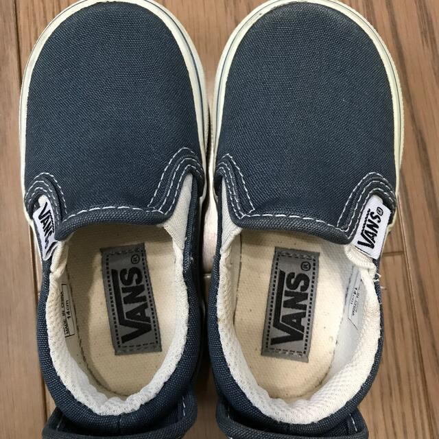 VANS(ヴァンズ)のキッズ　vansシューズ キッズ/ベビー/マタニティのベビー靴/シューズ(~14cm)(スニーカー)の商品写真