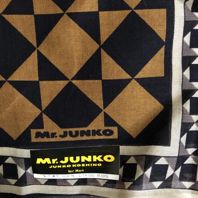 Mr.Junko(ミスタージュンコ)のミスタージュンコ　ハンカチ　男女兼用ユニセックス　綿100% メンズのファッション小物(ハンカチ/ポケットチーフ)の商品写真