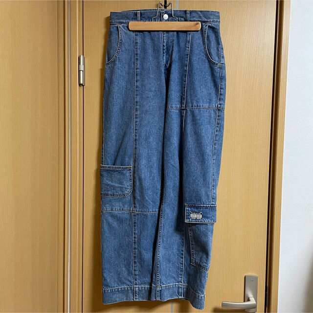 Jieda(ジエダ)のJieda 21SS DENIM CARGO PANTS SIZE1 メンズのパンツ(デニム/ジーンズ)の商品写真