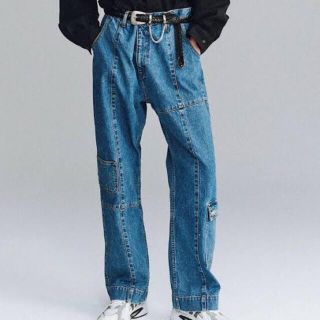 ジエダ(Jieda)のJieda 21SS DENIM CARGO PANTS SIZE1(デニム/ジーンズ)