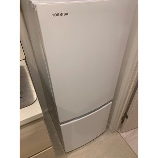 トウシバ(東芝)の東芝 冷蔵庫 GR-R15BS-W TOSHIBA 153L(冷蔵庫)