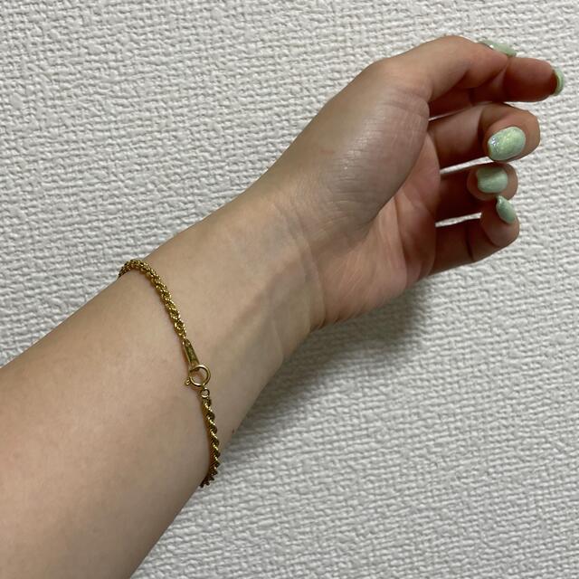 K18ロープデザインブレスレット♡インポート | conceitopilatesbh.com