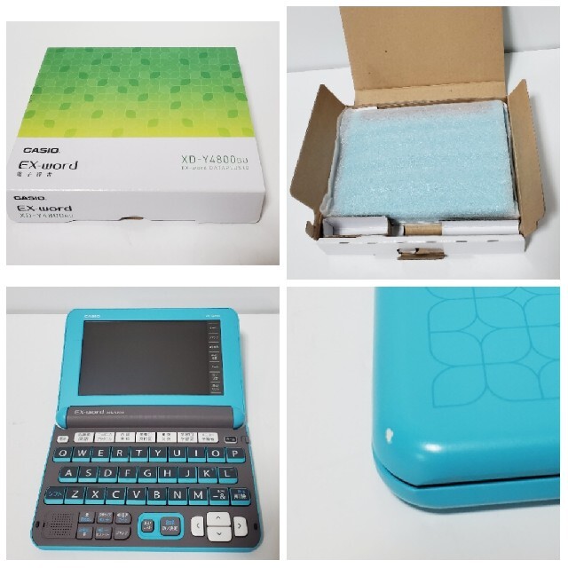 美品 カシオ 電子辞書 高校生モデル XD-Y4800BU ブルー 2