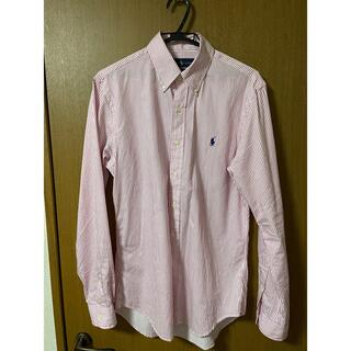 ポロラルフローレン(POLO RALPH LAUREN)のラルフローレン　BDシャツ　ピンク　ホワイト　S(シャツ)