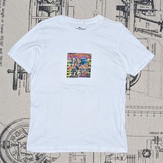 ジーユー(GU)のThe Rolling Stones ジャケット プリント Tシャツ 半袖 (Tシャツ/カットソー(半袖/袖なし))