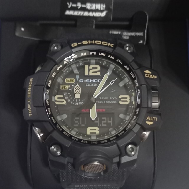 待望☆】 G-SHOCK CASIOG-SHOCKマッドマスターGWG-1000-1A3JF - 腕時計